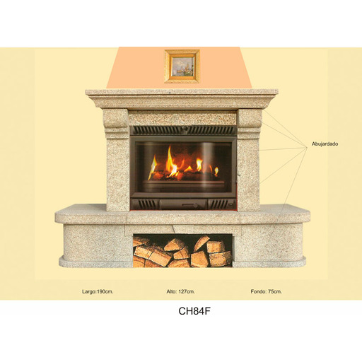 REVEST.CHIMENEA ESQUINA MOD.CH84E LOFRE